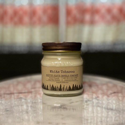 White Tobacco Soy Candle